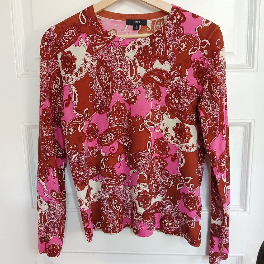 J. Crew Light Weight Wool sweater size S